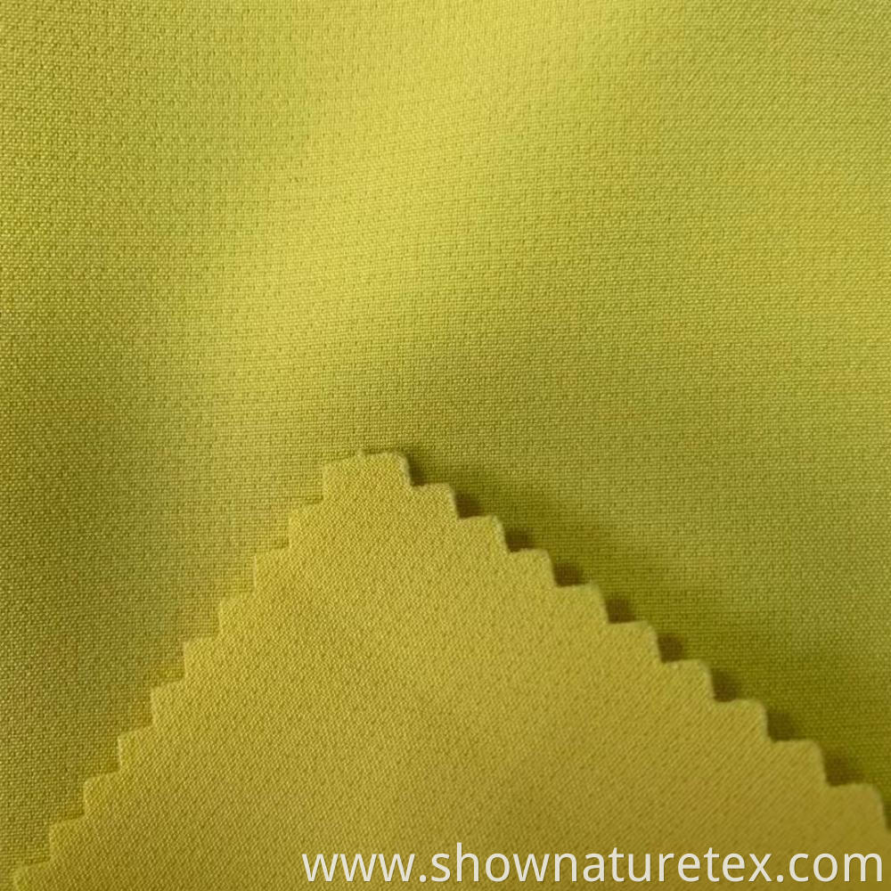 4 Way Spandex Polyester Double Weave